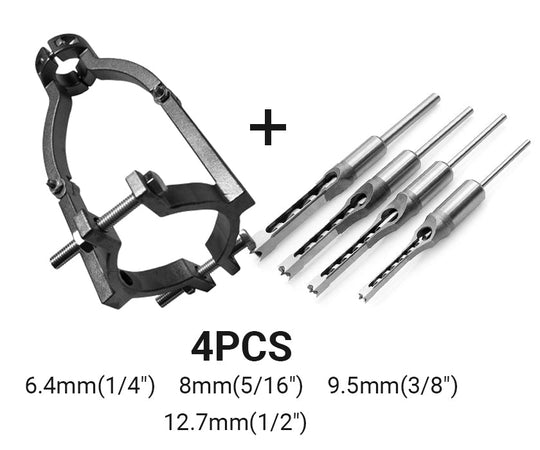 BROCAS PARA MADEIRA COM FURO QUADRADO