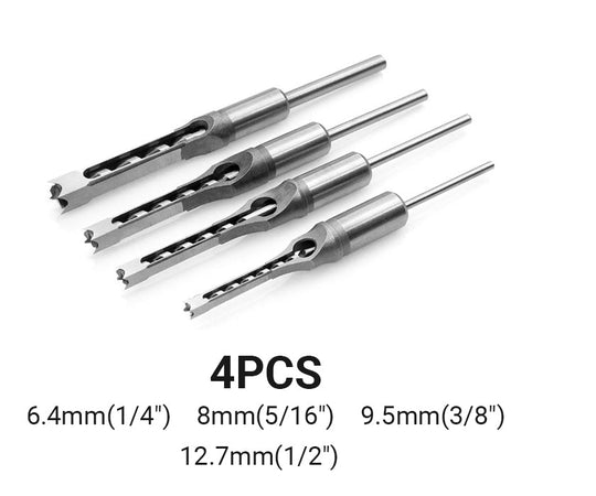 BROCAS PARA MADEIRA COM FURO QUADRADO